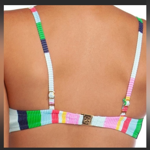 TRINA TURK swim wear bikini multi colored size 12 size 14, green pink blue - Picture 6 of 8